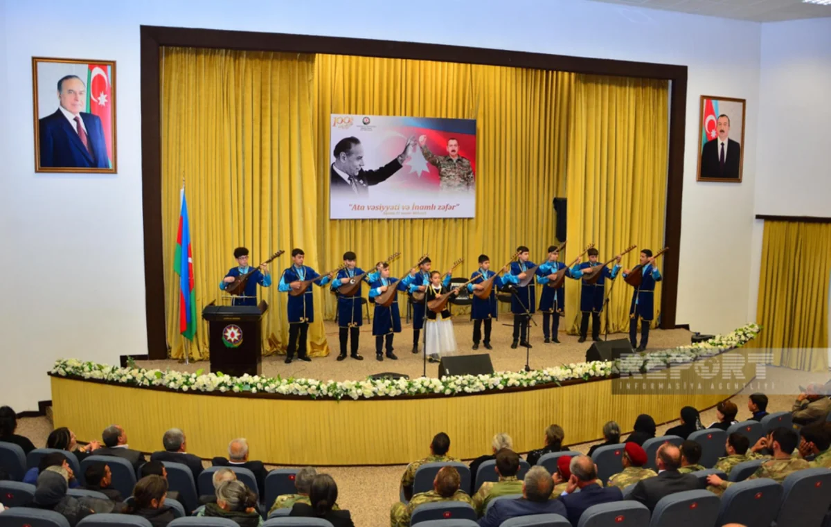 Ağstafada Ata vəsiyyəti və inamlı Zəfər mövzusunda tədbir baş tutub