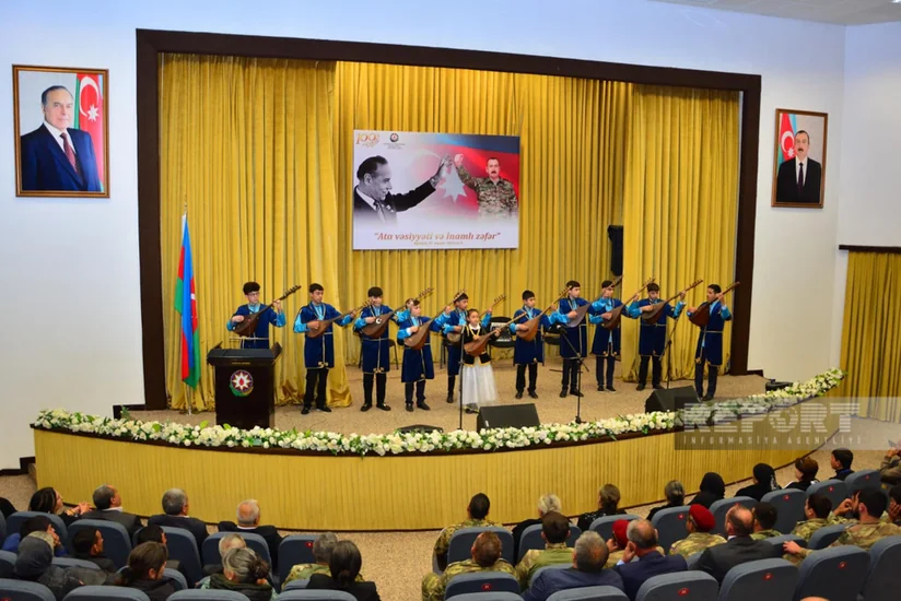 Ağstafada Ata vəsiyyəti və inamlı Zəfər mövzusunda tədbir baş tutub