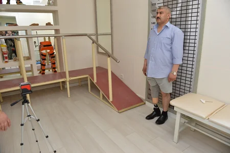 Aprel döyüşlərində yaralanmış əsgər və zabitlər Mehriban Əliyevanın təşəbbüsü ilə protezlərlə təmin edilib - VİDEO