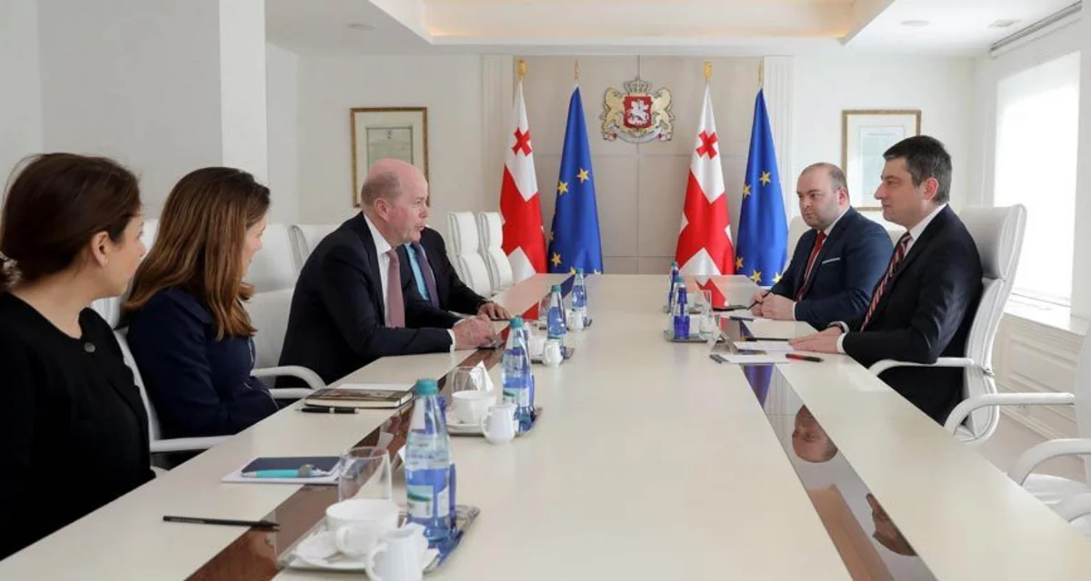 Gürcüstanın baş naziri BP-nin regional prezidenti ilə Cənub Qaz Dəhlizini müzakirə etdi
