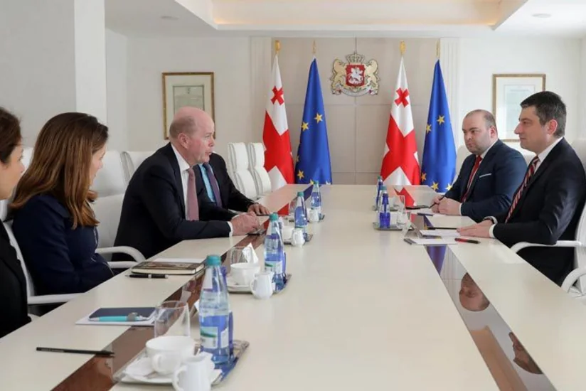 Gürcüstanın baş naziri BP-nin regional prezidenti ilə Cənub Qaz Dəhlizini müzakirə etdi