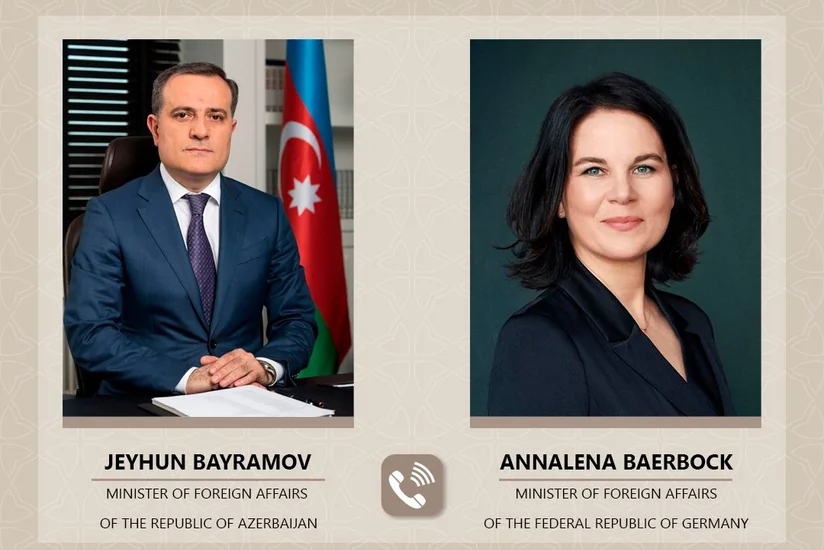 Azerbaijani FM to German Federal Minister: Armenia's 'blockade' claims are groundless