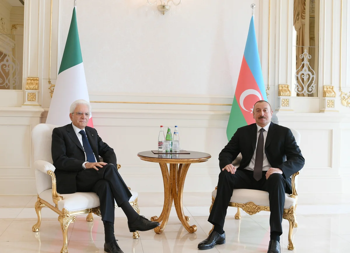 Azerbaijani and Italian presidents had one-on-one meeting
