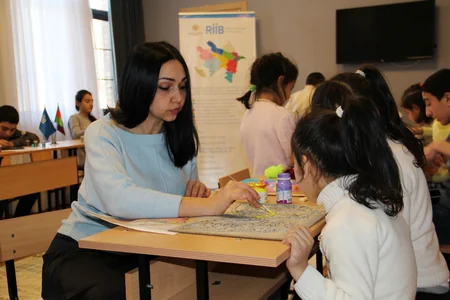 Heydər Əliyev Fondu Şəki qarışıq tipli uşaq evinin sakinləri üçün məşğələlər təşkil edib - VİDEO
