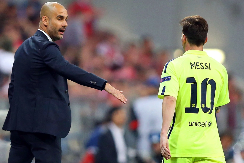 Messi Mançester Sitiyə keçmək üçün Qvardiola ilə danışdı