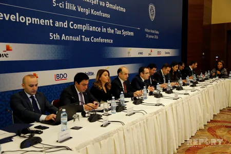 Bakıda vergi konfransı işə başlayıb