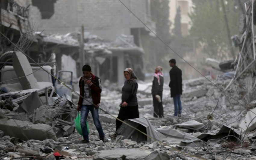Suriyada terror aktı nəticəsində 16 nəfər yaralanıb