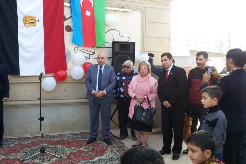 Misir səfiri 5 saylı Uşaq İncəsənət məktəbində olub