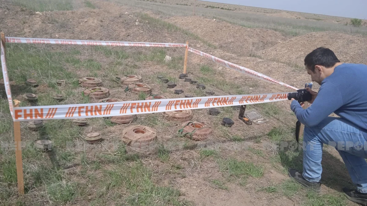 Azad edilmiş ərazilərdə daha çox hansı minalara rast gəlindiyi açıqlanıb