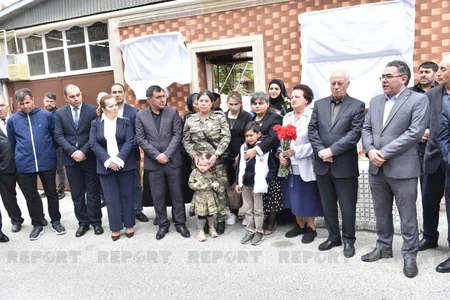 Bakıda şəhid jurnalist Məhərrəm İbrahimovun xatirə lövhəsinin açılış olub