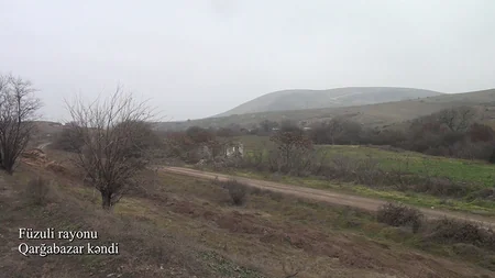 Füzulinin Qarğabazar kəndindən görüntülər
