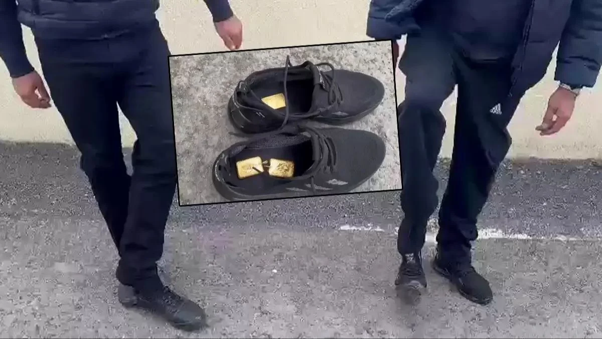Türkiyədə ayaqqabılarında qaçaq qızıl külçələr tapılan ermənilər saxlanılıb