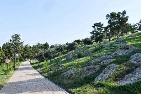 President, First Lady attend opening of new park in Baku