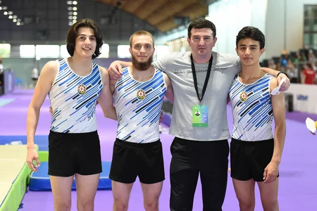 Azərbaycan gimnastları Avropa çempionatında 1 qızıl, 1 bürünc medal qazanıb