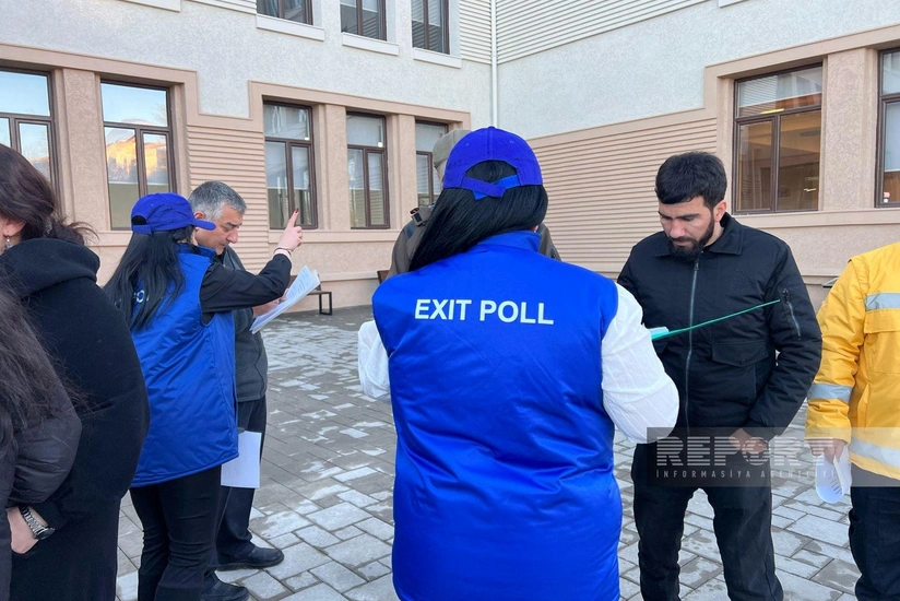 Exit poll held in Azerbaijan in connection with presidential elections