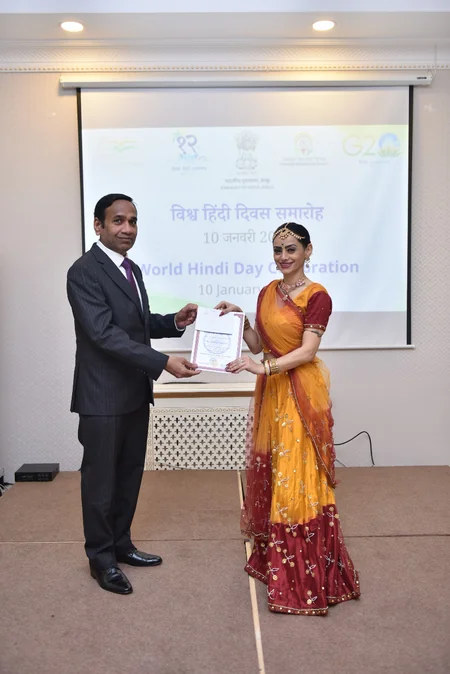 Embassy of India in Azerbaijan celebrates World Hindi Day