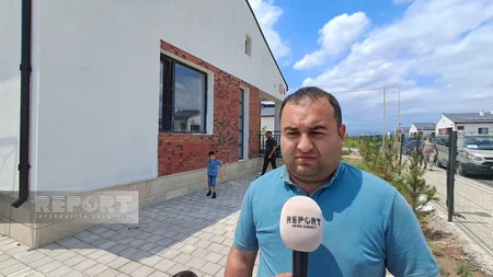 Kəngərli sakini: Məcburi köçkünlərin doğma yurdlarına dönməsi üçün hər cür şərait yaradılıb