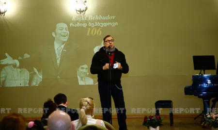 Tbilisidə Rəşid Behbudovun xatirəsi konsert proqramı ilə yad edilib