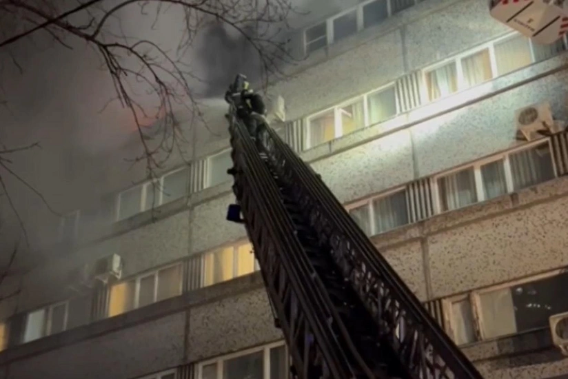 Число погибших при пожаре в центре Москвы достигло 7, пострадали 11 человек