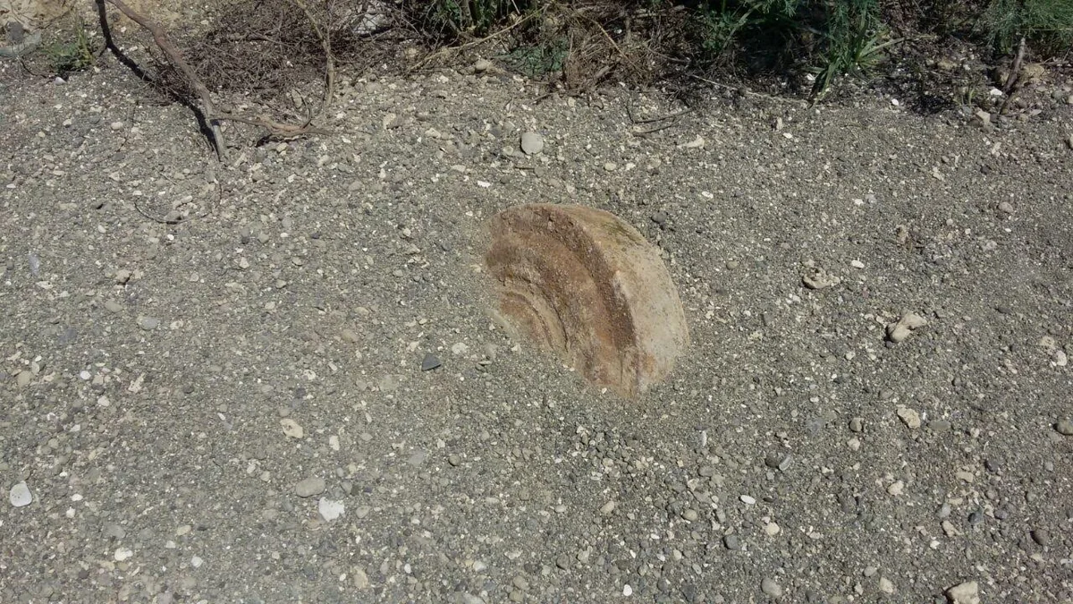Ağcabədidə tapılan tank əleyhinə mina zərərsizləşdirilib
