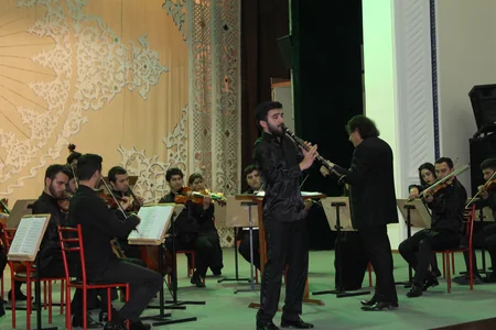 Baku Chamber Orchesta gənclər kamera orkestri Daşkənddə konsert verib