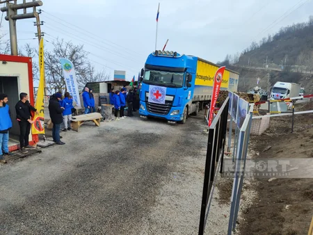 По дороге Ханкенди-Лачын беспрепятственно проехали 19 автомобилей МККК