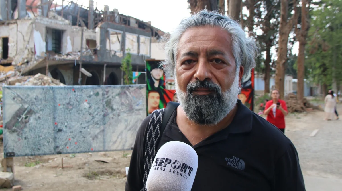 Türkiyəli jurnalist: Televiziyalarda izlədiklərimdən çox ağır mənzərə ilə rastlaşdım