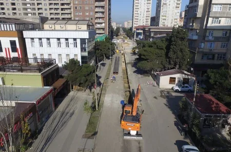 Azərsu Bakıda yeni layihənin icrasına başlayıb