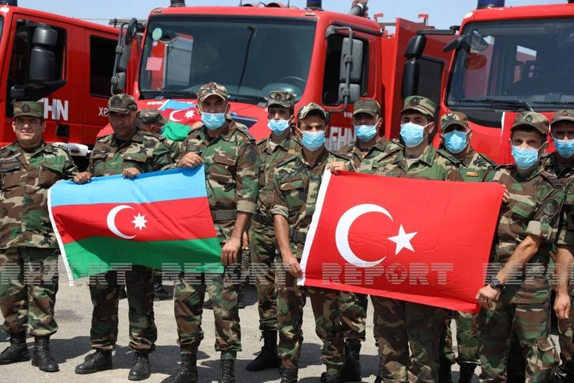 200 more Azerbaijani firefighters to leave for Turkey today