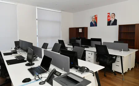 President inaugurates new power substation, Digital Network General Management Center