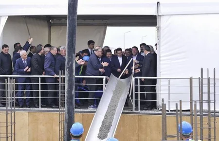 Hacıqabulda avtobus və yük avtomobilləri istehsalı zavodunun təməli qoyulub