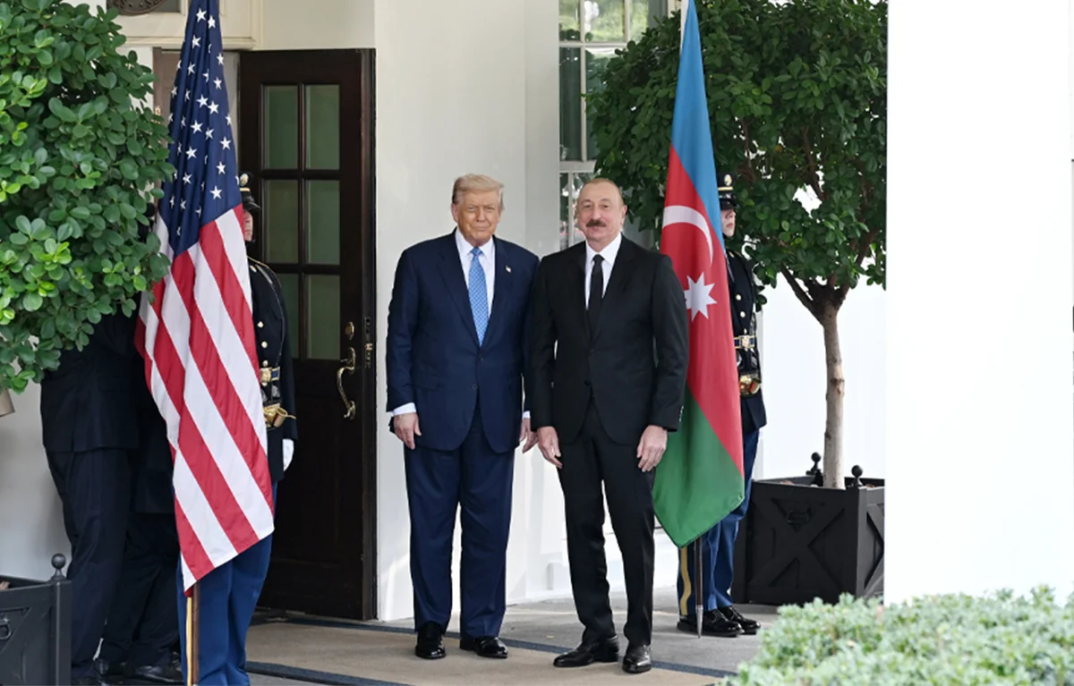 На странице президента Ильхама Алиева в Х размещены фото со встречи с Дональдом Трампом