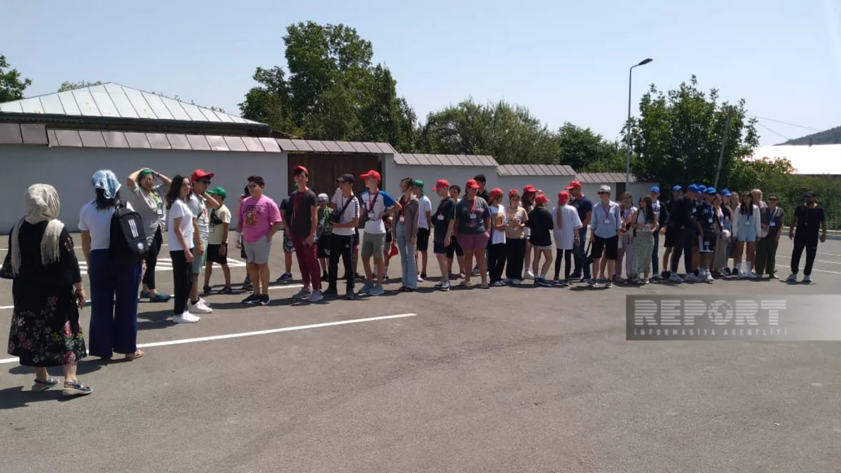 Ukraynalı uşaqların Basqala səfəri təşkil edilib