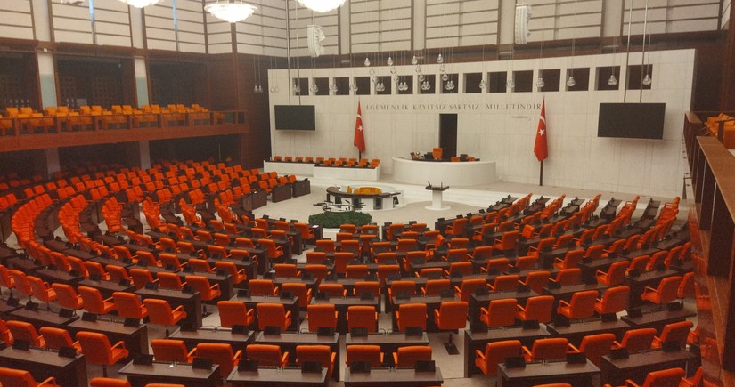 Yerli və xarici jurnalistlər Türkiyə Böyük Millət Məclisini ziyarət ediblər
