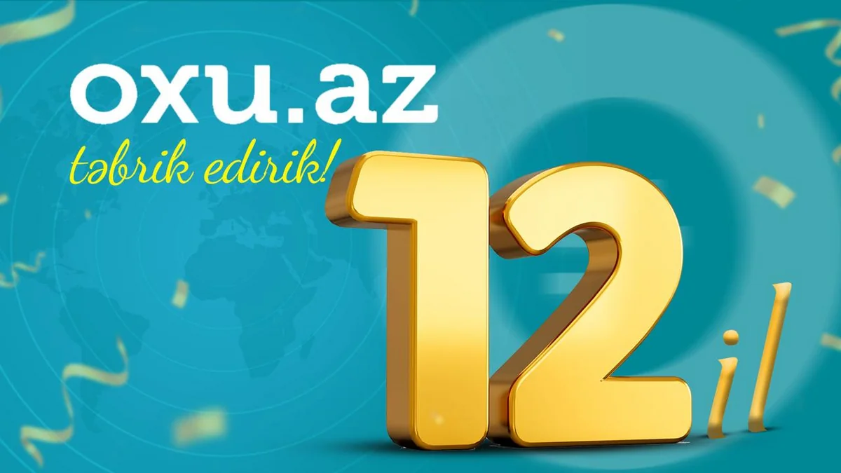 Oxu.az xəbər saytının 12 yaşı tamam olur