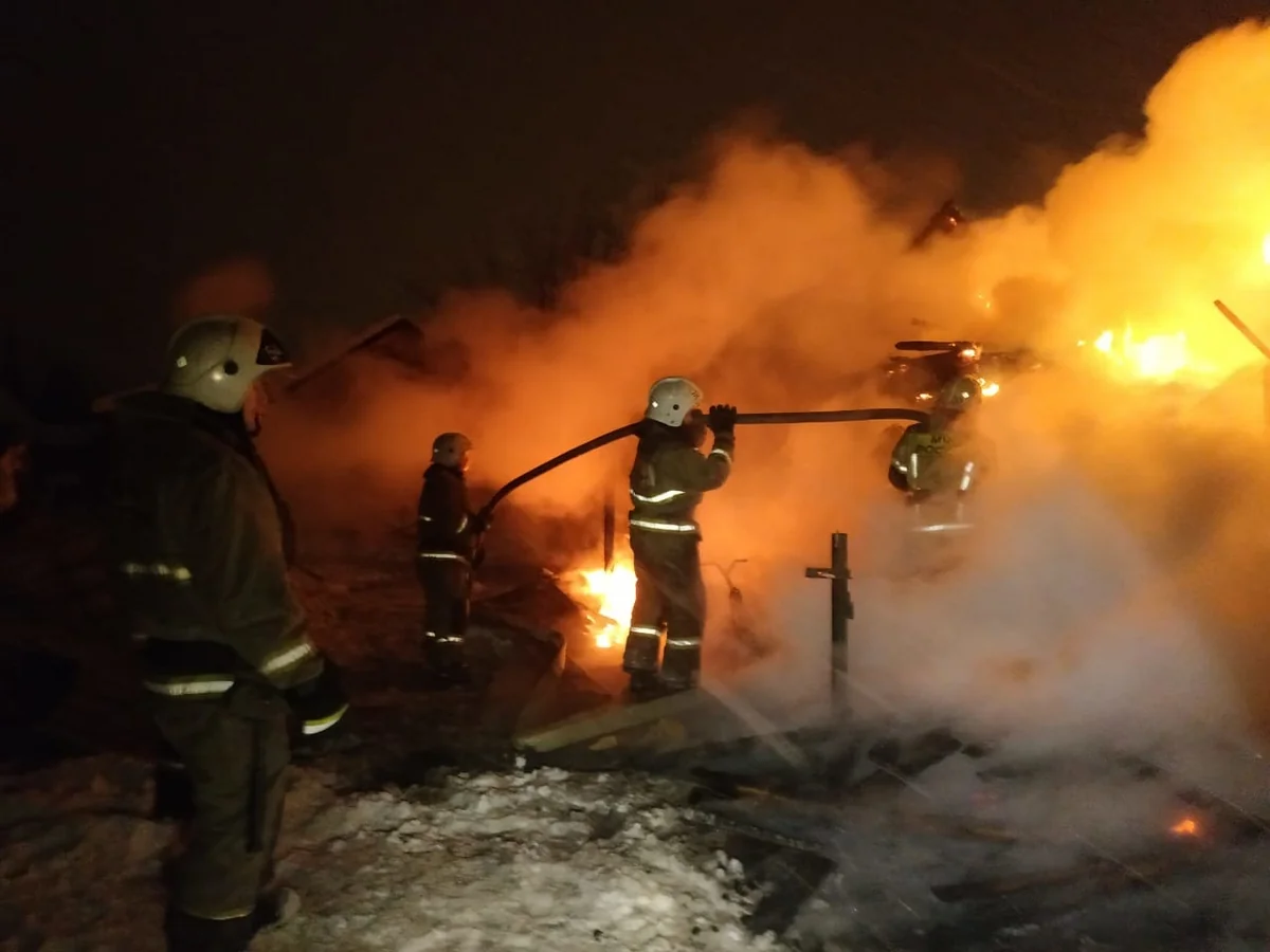 В Башкортостане при пожаре погибли четыре человека