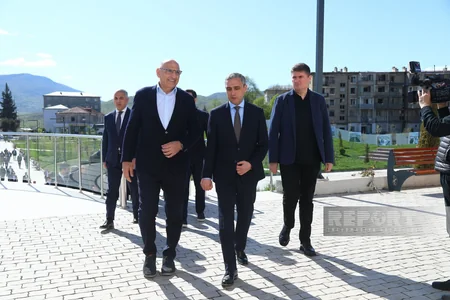 Xankəndiyə gələn diplomatik korpus nümayəndələri Qarabağ Universitetində olublar - YENİLƏNİB