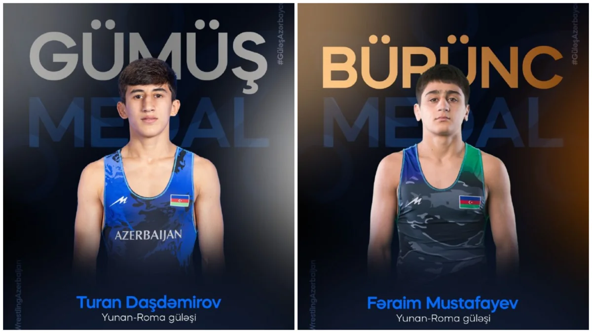 Azərbaycan güləşçiləri dünya çempionatında daha 2 medal qazanıblar