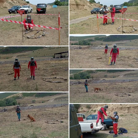 Qazaxda raket tapılıb