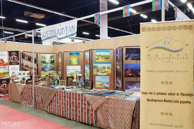 Azərbaycan Fransada FESTİ turizm sərgisində təmsil olunur - FOTO