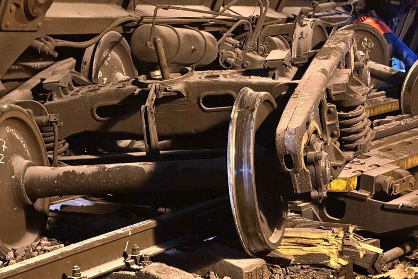 На юге Грузии сошел с рельсов технический поезд: погиб гражданин Азербайджана