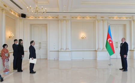 Prezident Yaponiyanın Azərbaycandakı yeni səfirinin etimadnaməsini qəbul edib - YENİLƏNİB