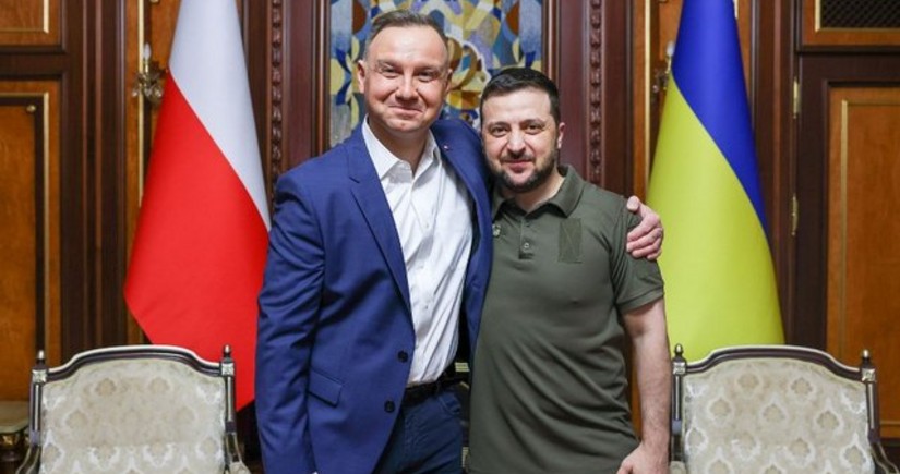 Poland's Duda arrives in Ukrainian capital Kyiv to meet Zelenskyy