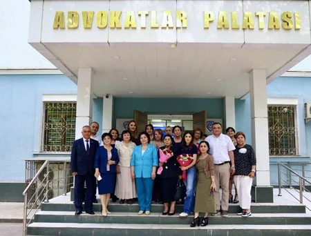 Vəkillər Kollegiyasının rəhbərliyi Özbəkistanda Beynəlxalq Hüquq Forumunda iştirak edib