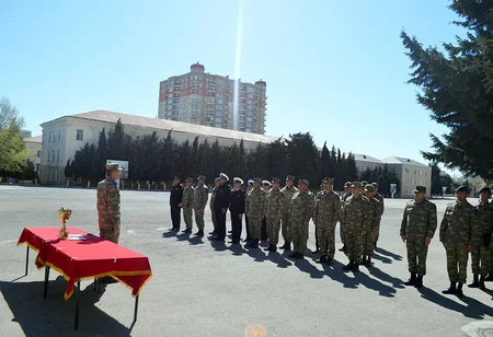 Azerbaijan Army holds paramilitary cross competition