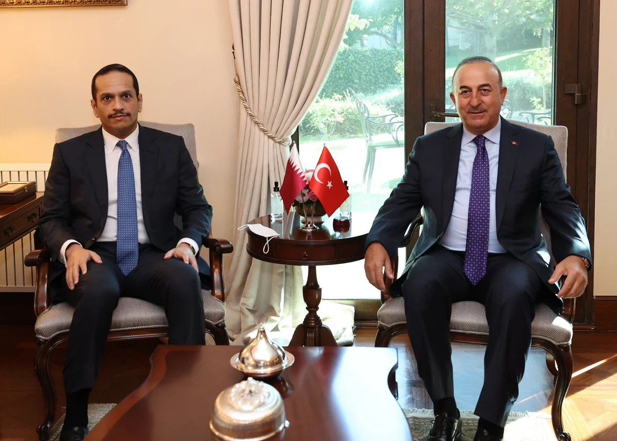 Turkish, Qatari foreign ministers hold meeting