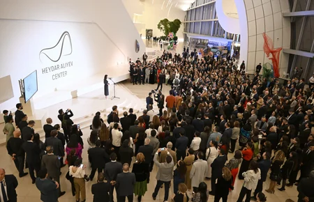 MAMA ‘Mother Nature’ international art project and ‘Participate!’ exhibition launched at Heydar Aliyev Center