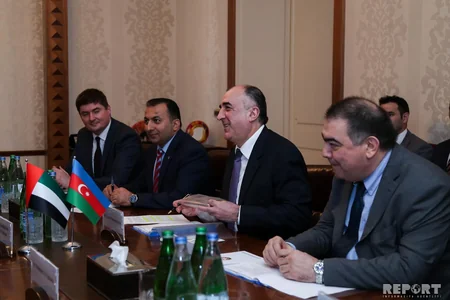 Azərbaycan və BƏƏ XİN başçıları arasında görüş keçirilib