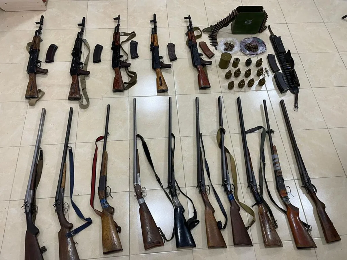 Qubada xeyli sayda silah-sursat aşkarlanıb