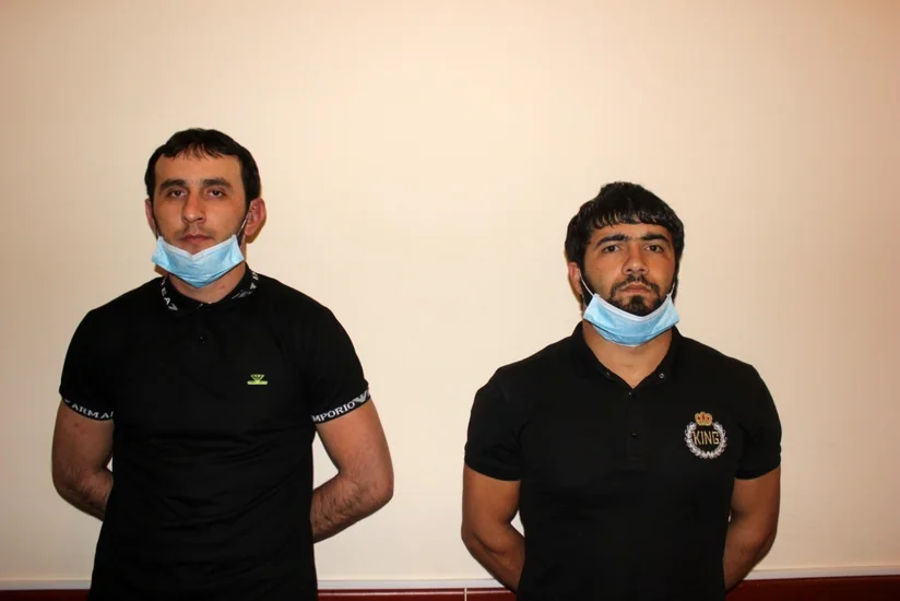 Qubada oğurluq edən şəxslər tutuldu